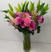 Flower vase bouquet