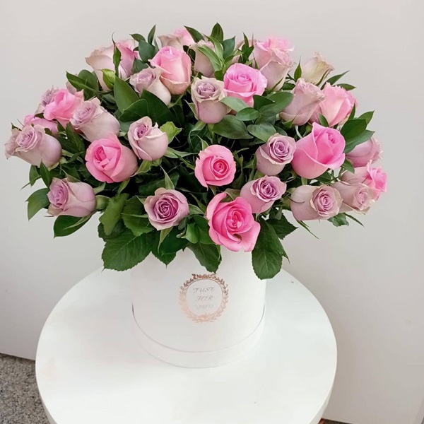 Large box bouquet